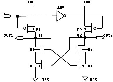 Level transfer circuit