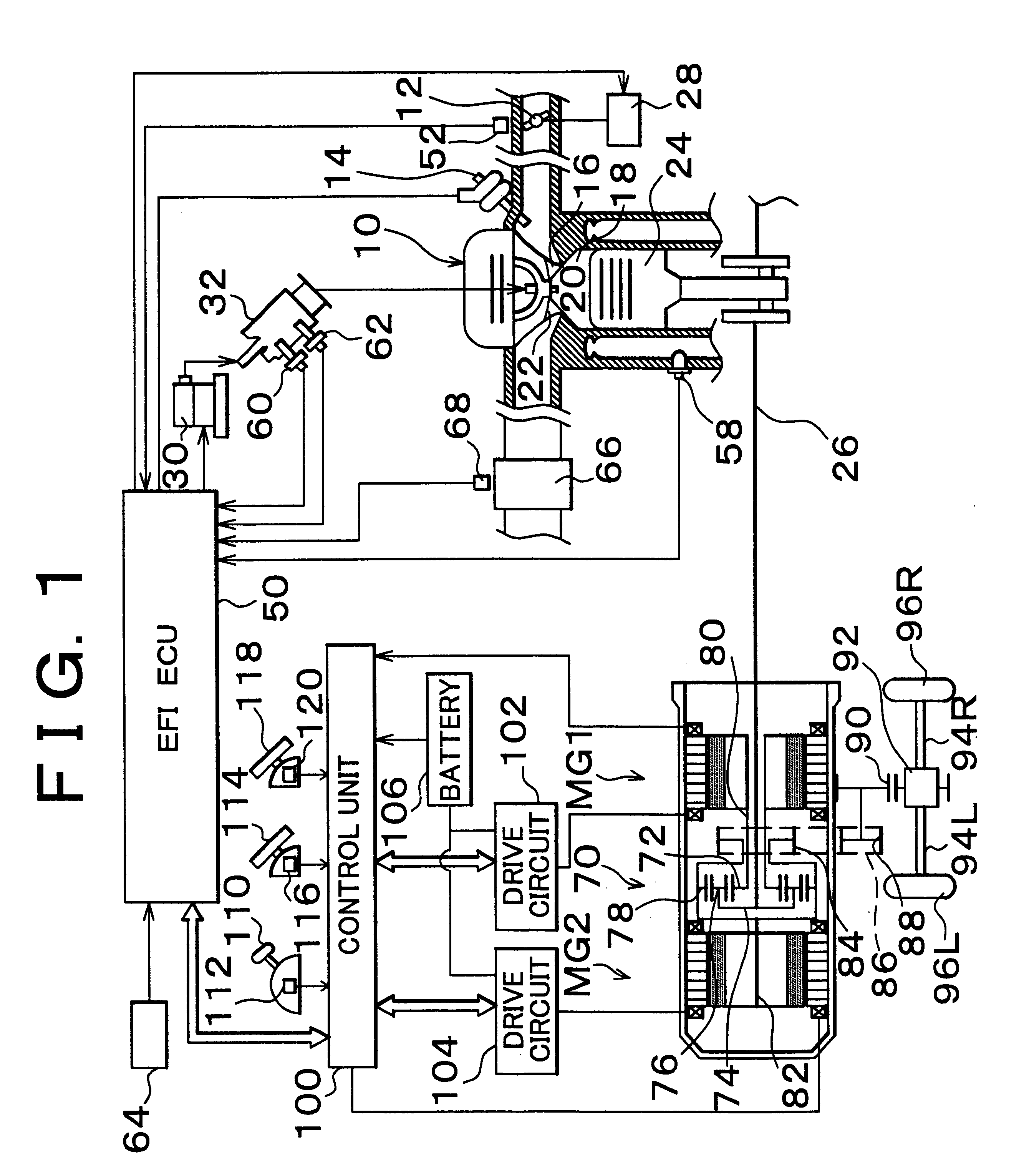 Control apparatus and control method for motor vehicle