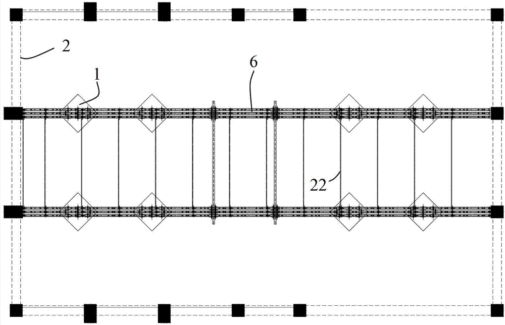 High-formwork support system for roof
