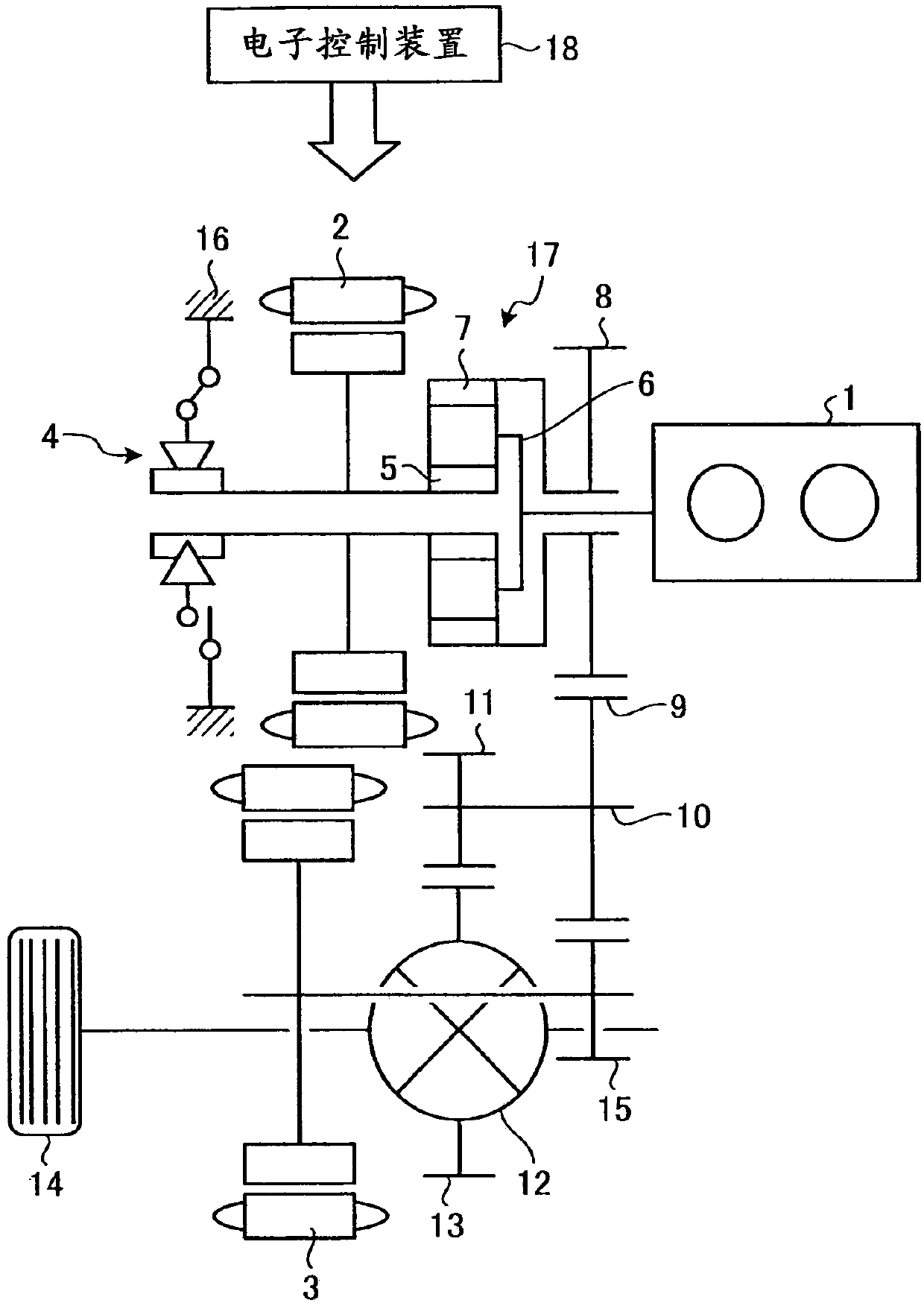 Control device for selectable one-way clutch