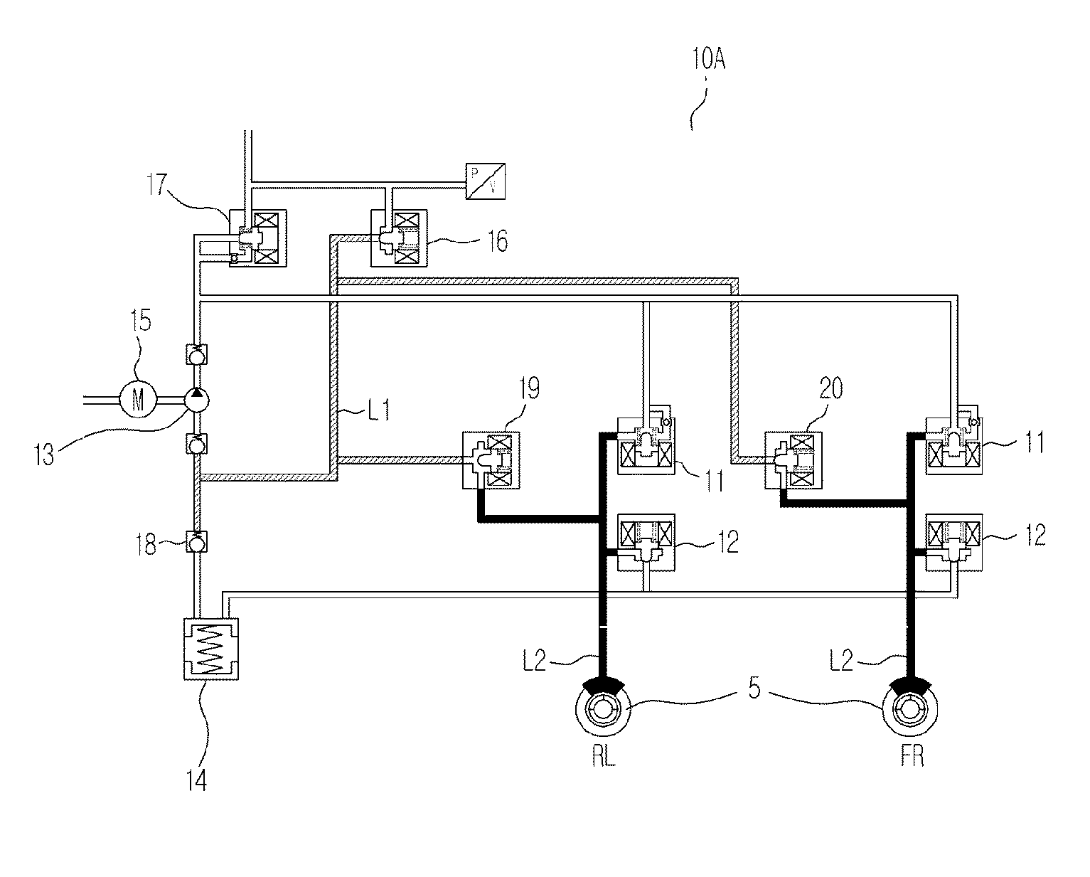 Electronic control brake system for vehicles