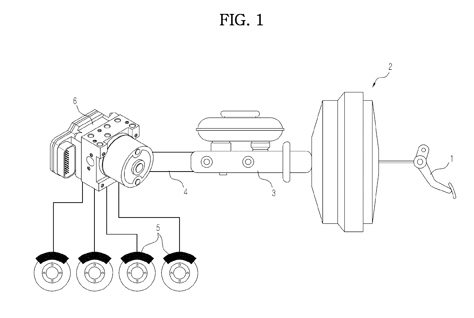 Electronic control brake system for vehicles