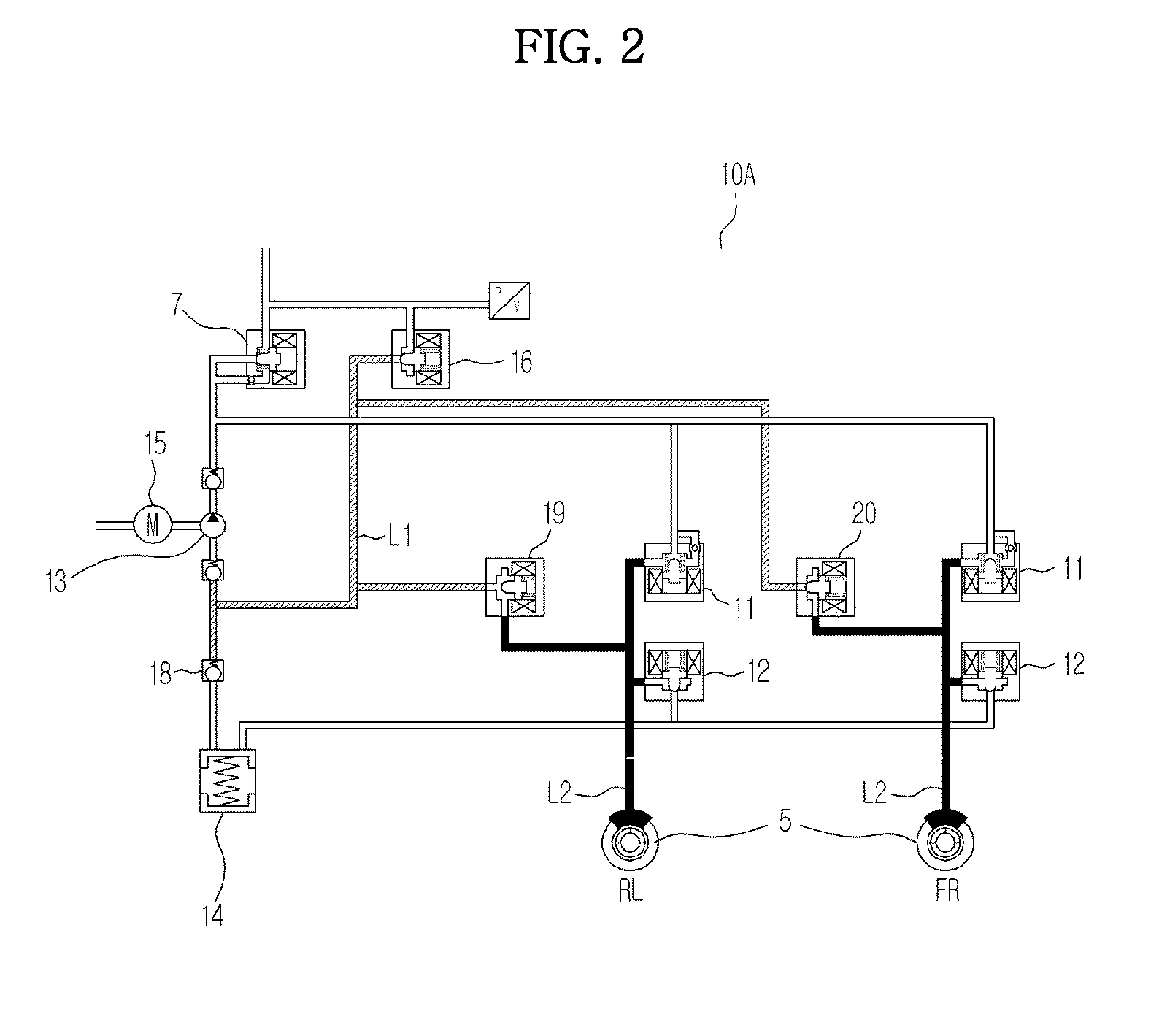 Electronic control brake system for vehicles