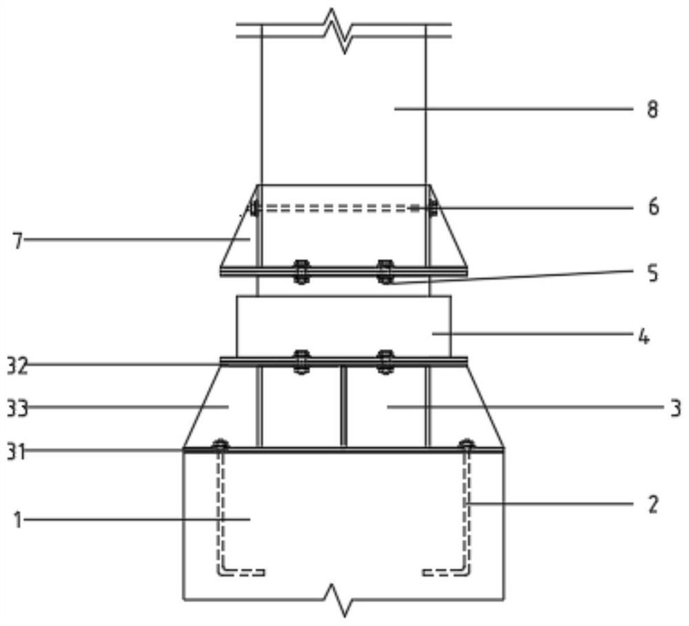 Load bearing member for wood structure building