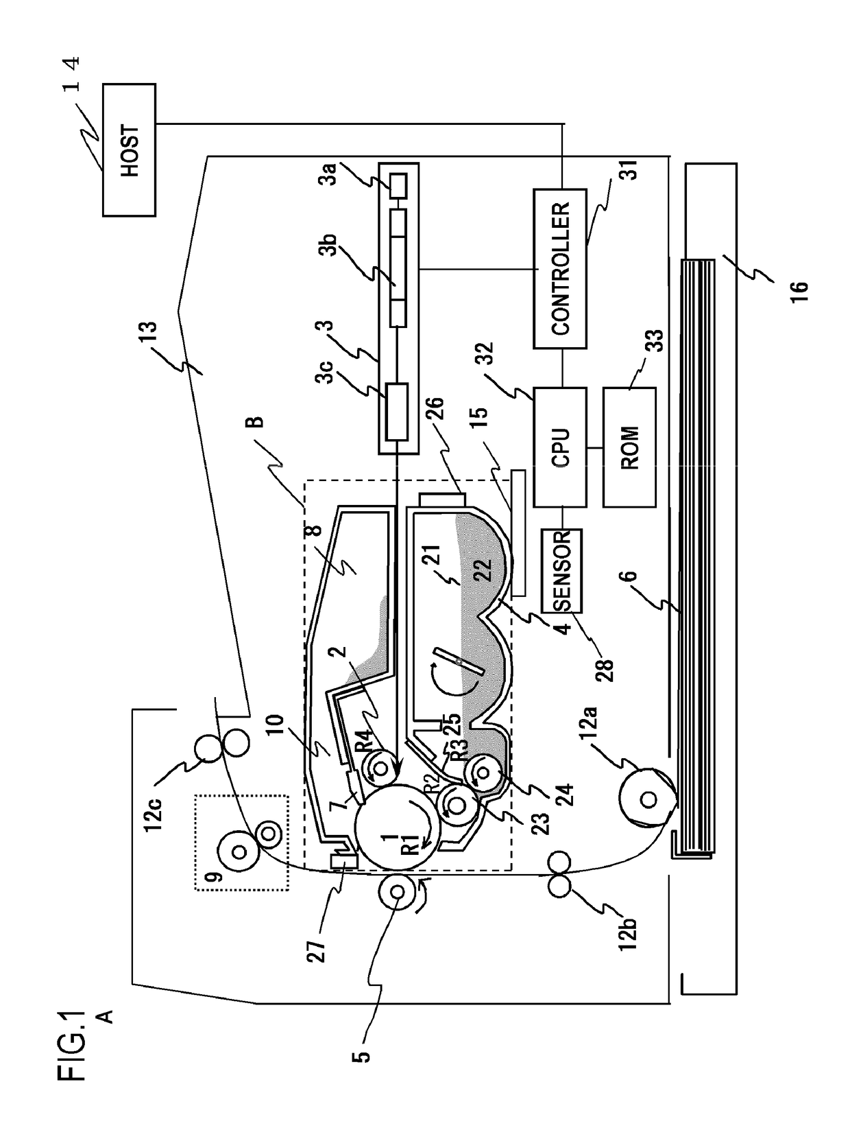 Image forming apparatus for preventing abnormally discharged image