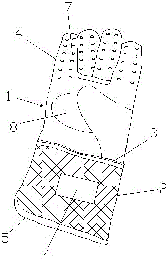 Electrician insulating gloves