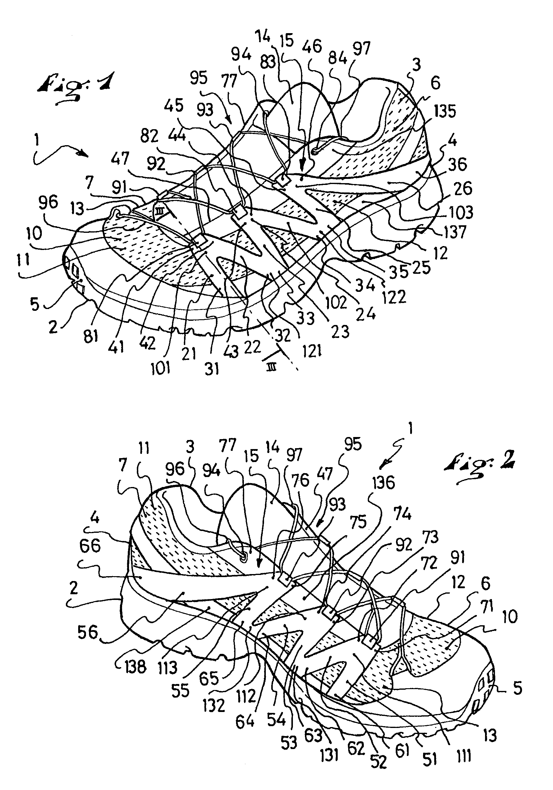 Footwear which improves foot support