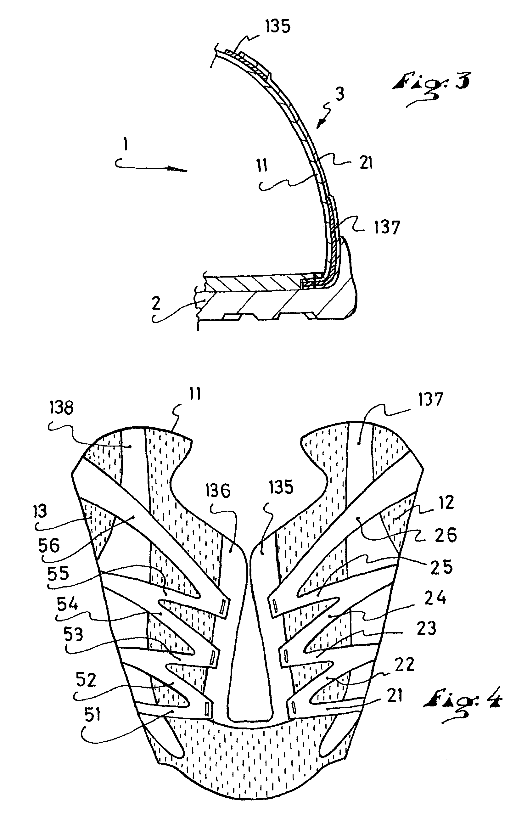 Footwear which improves foot support