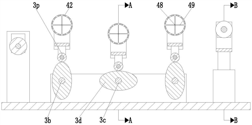 Automatic conveying and winding device for plastic film production