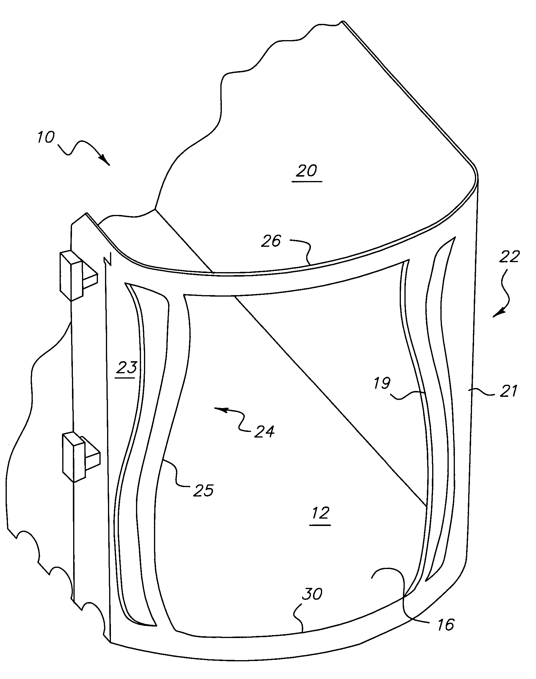Display track device with anti-torsion bar
