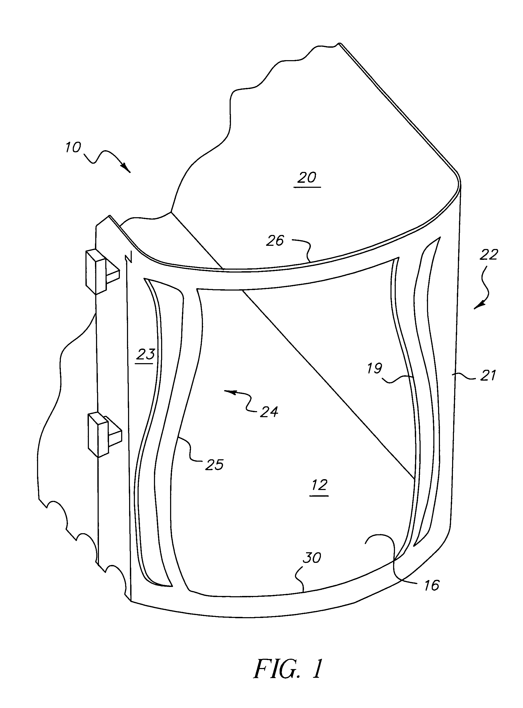 Display track device with anti-torsion bar
