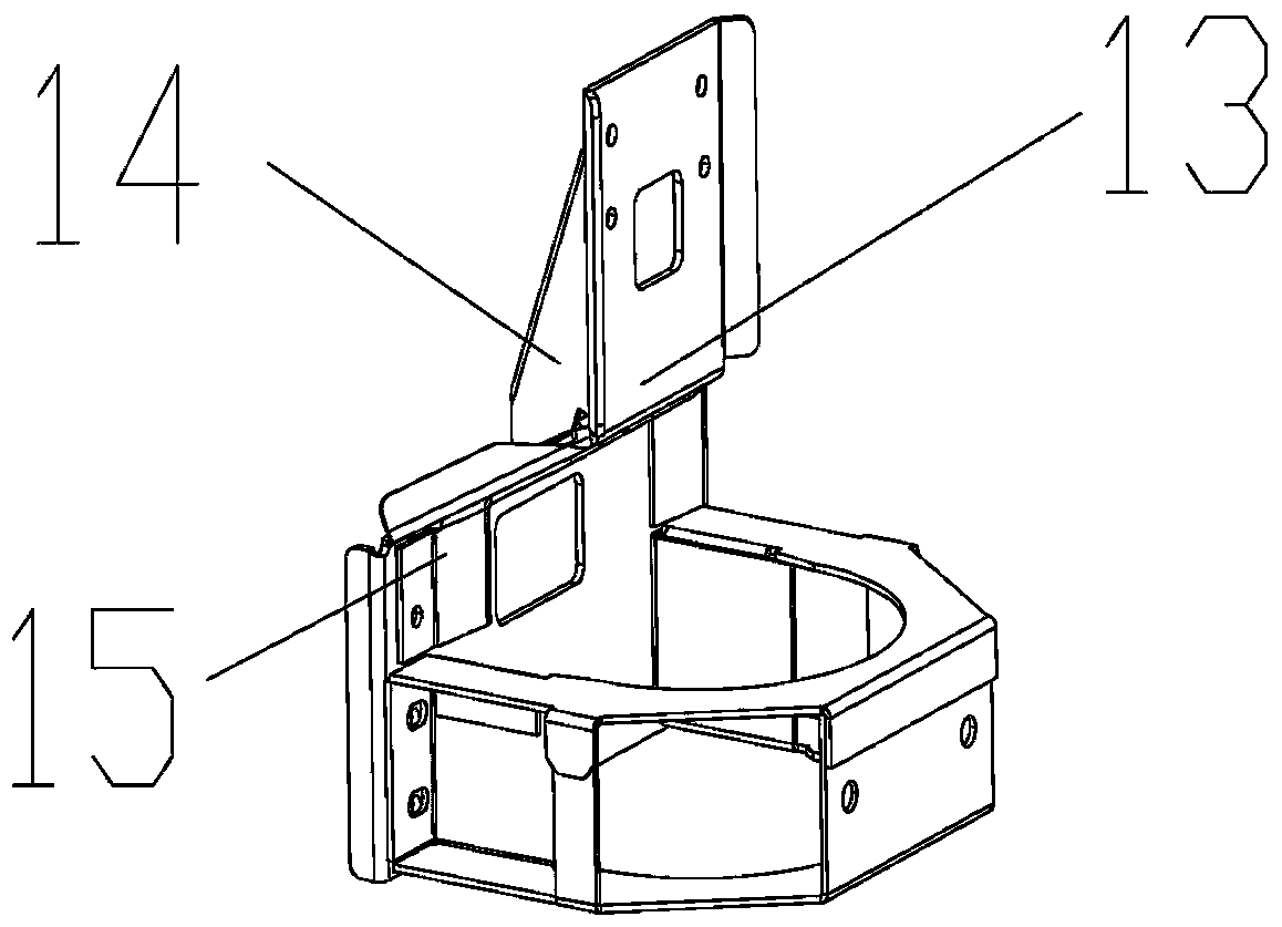 Nozzle protection device and compressor