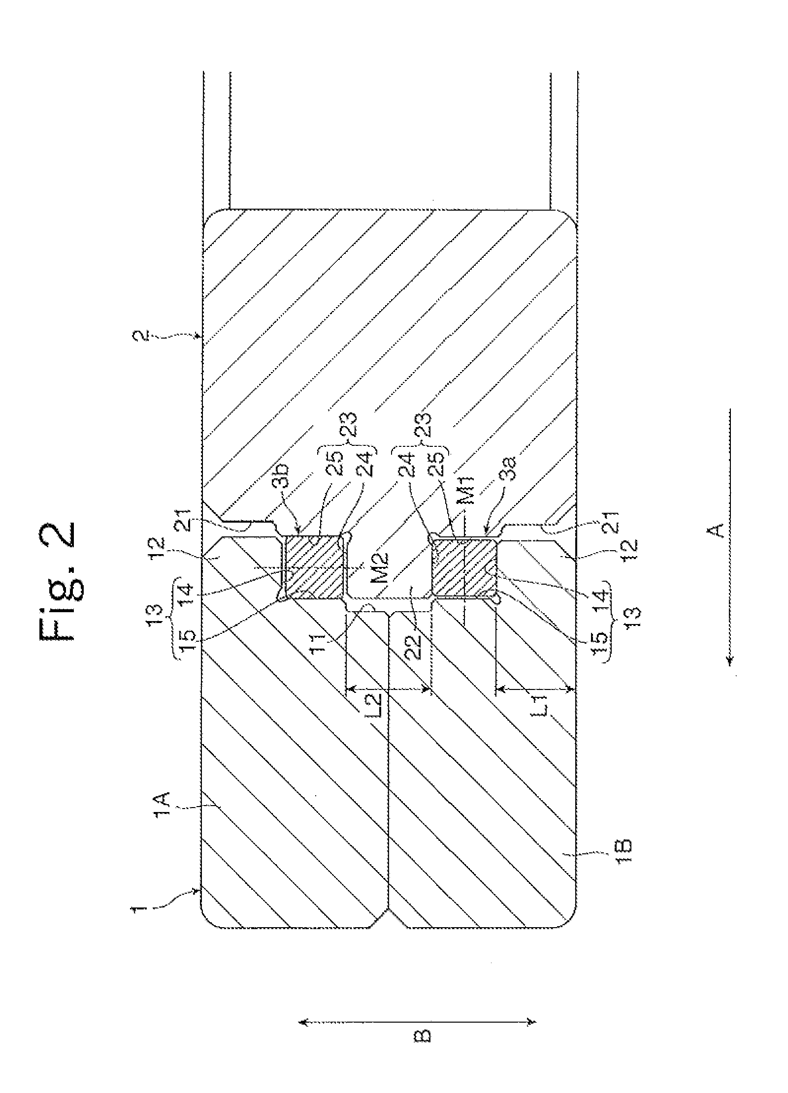 Double-row roller bearing