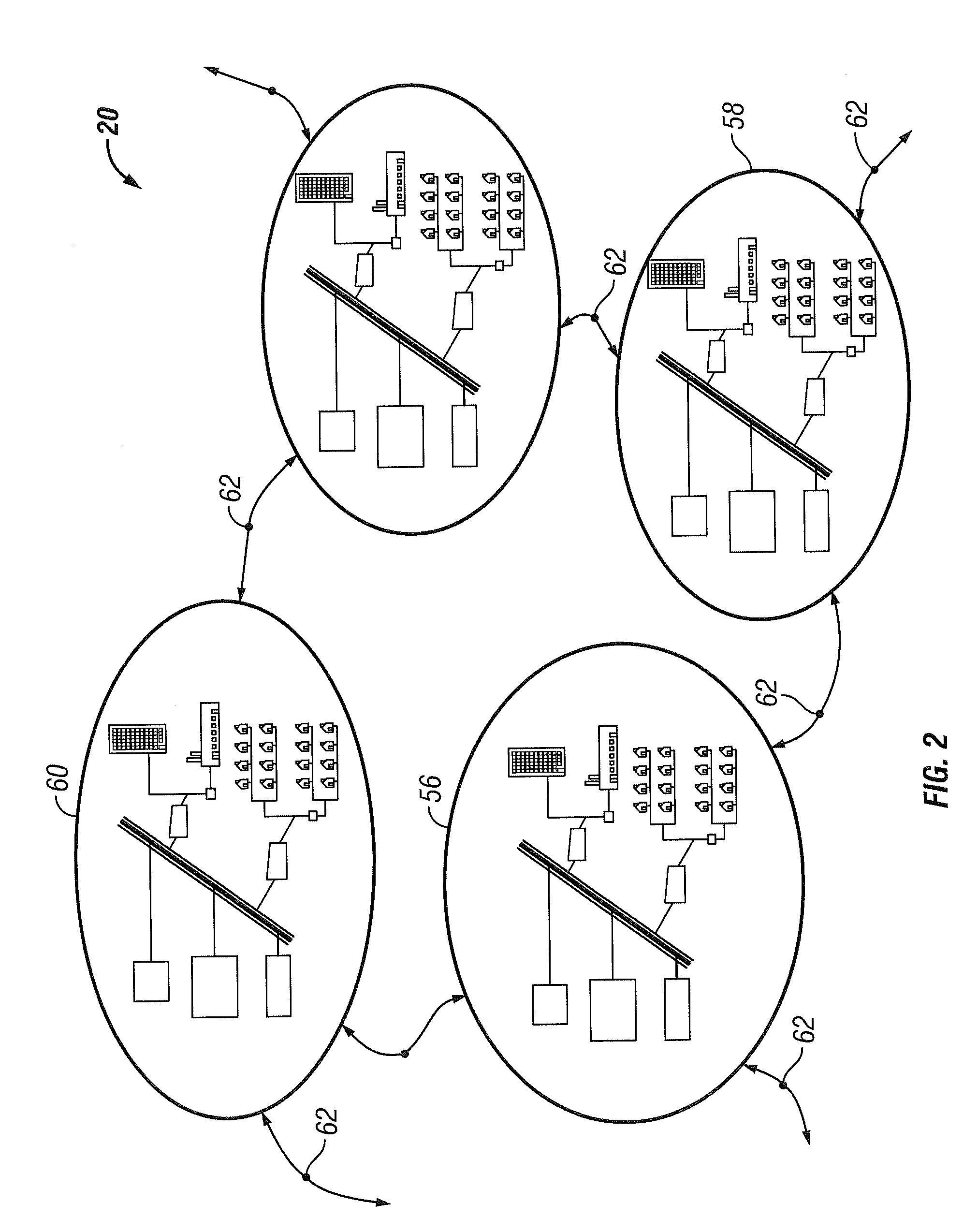 Electrical network command and control system and method of operation