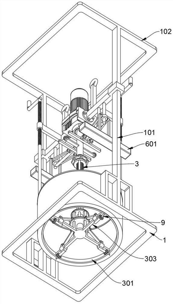 A construction device for undrained caisson in complex soil