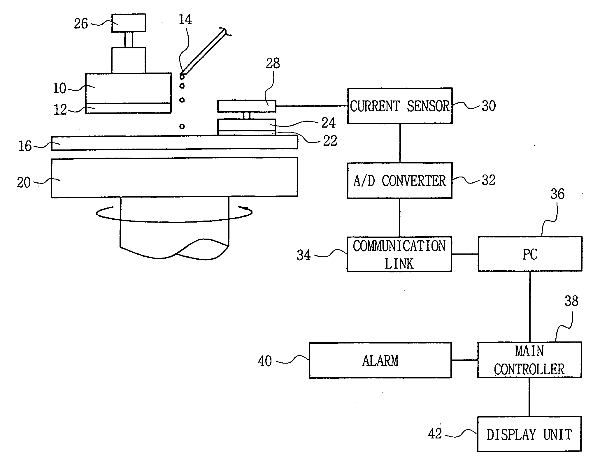 System and method detecting malfunction of pad conditioner in polishing apparatus