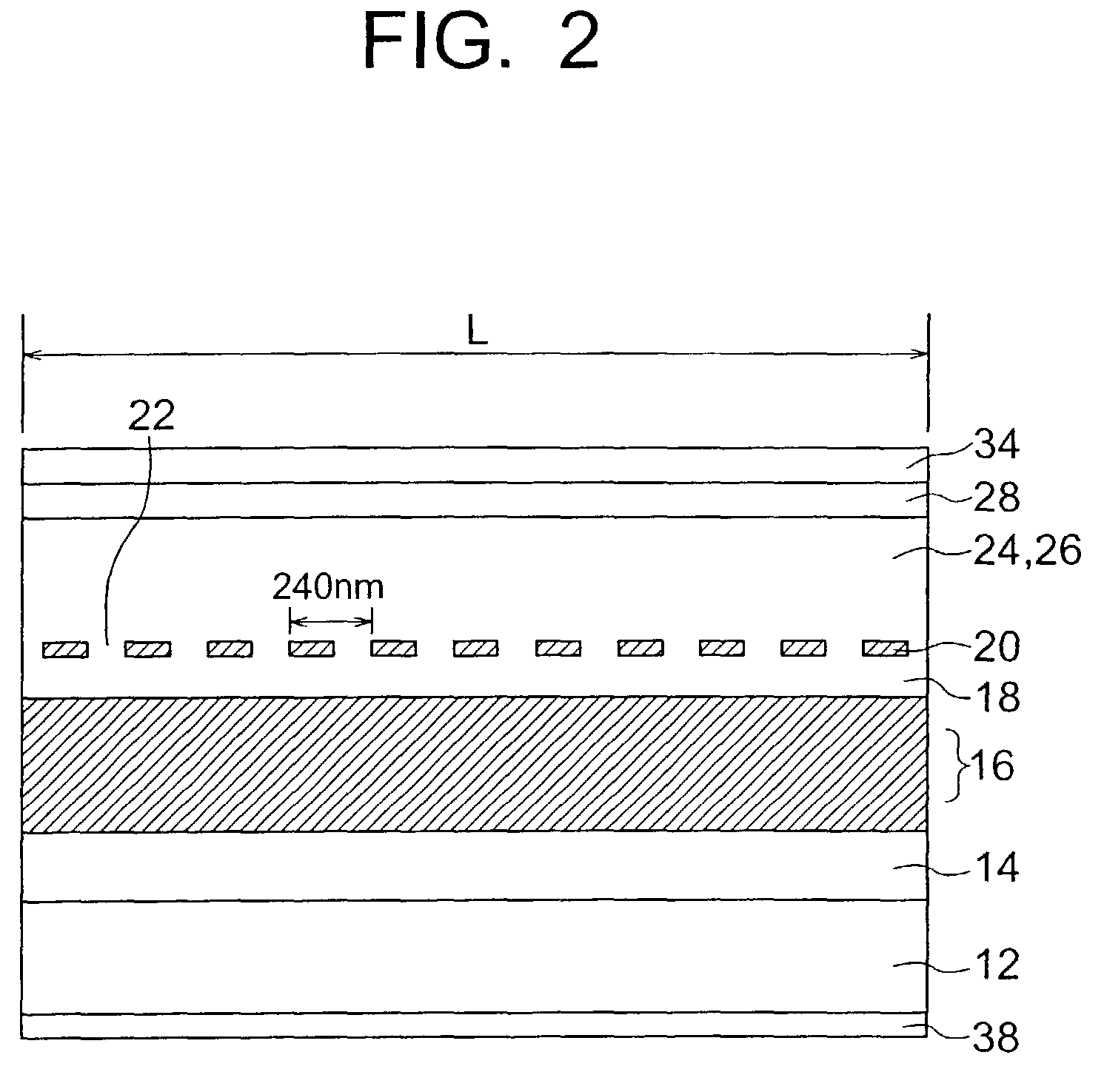 Distributed feedback semiconductor laser device