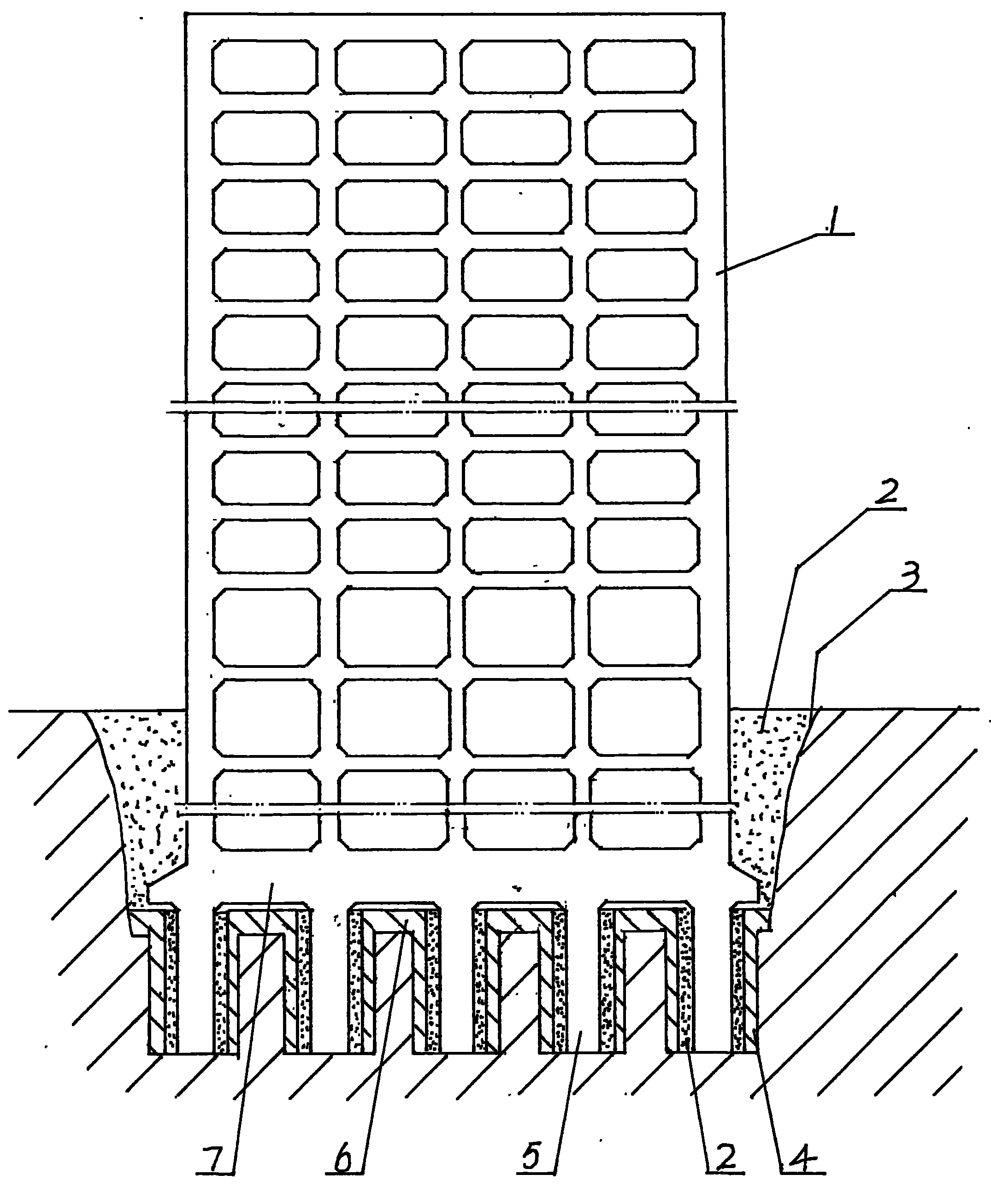 Method for enhancing frame construction building shock strength