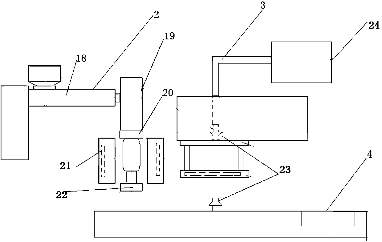 Human-computer interaction intelligent closed-loop control method of full-automatic blow-molding production line and process thereof