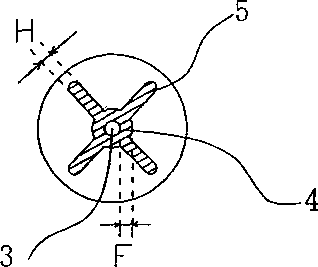 Outward convex integrated throttle valve