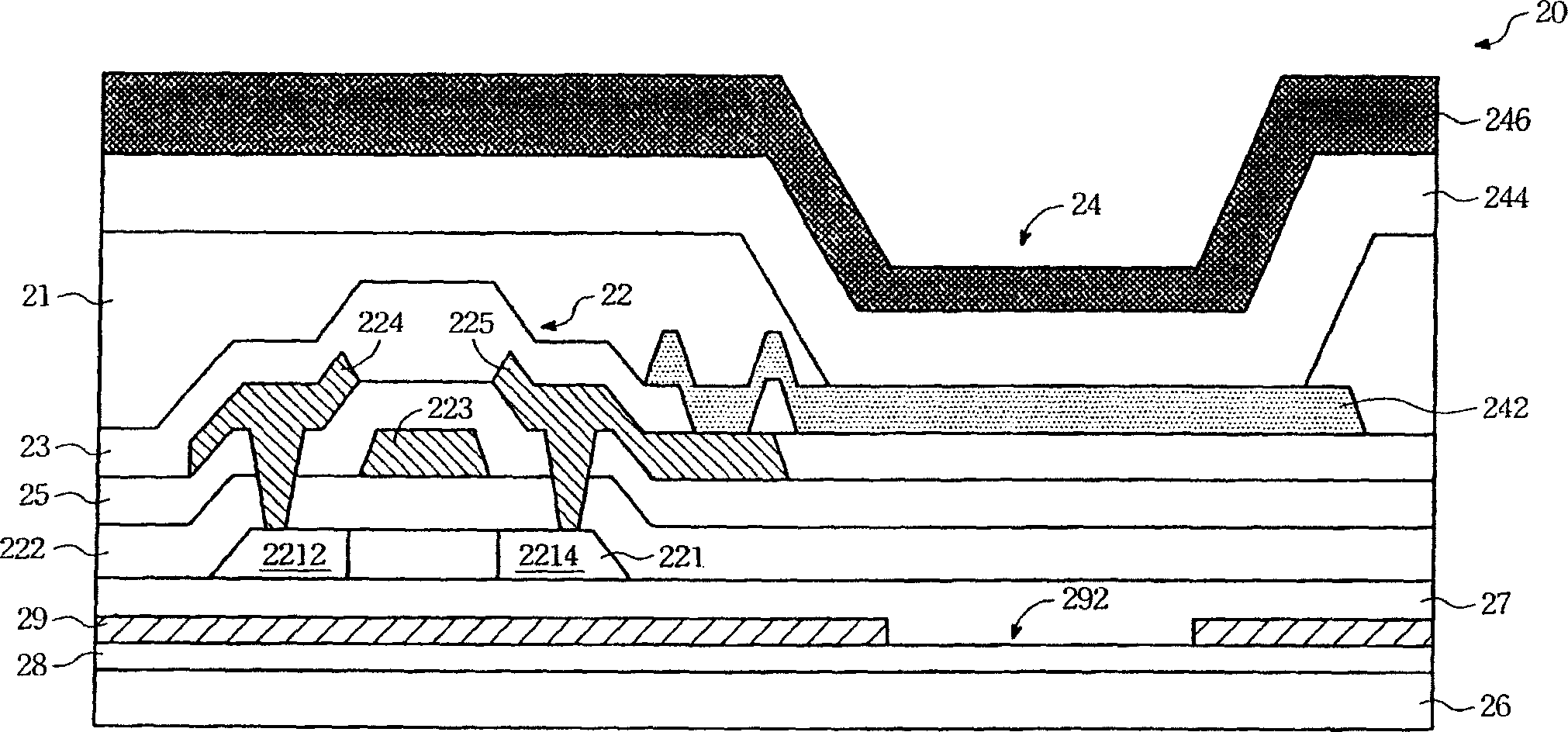 Organic electroluminescence display device and its manufacturing method