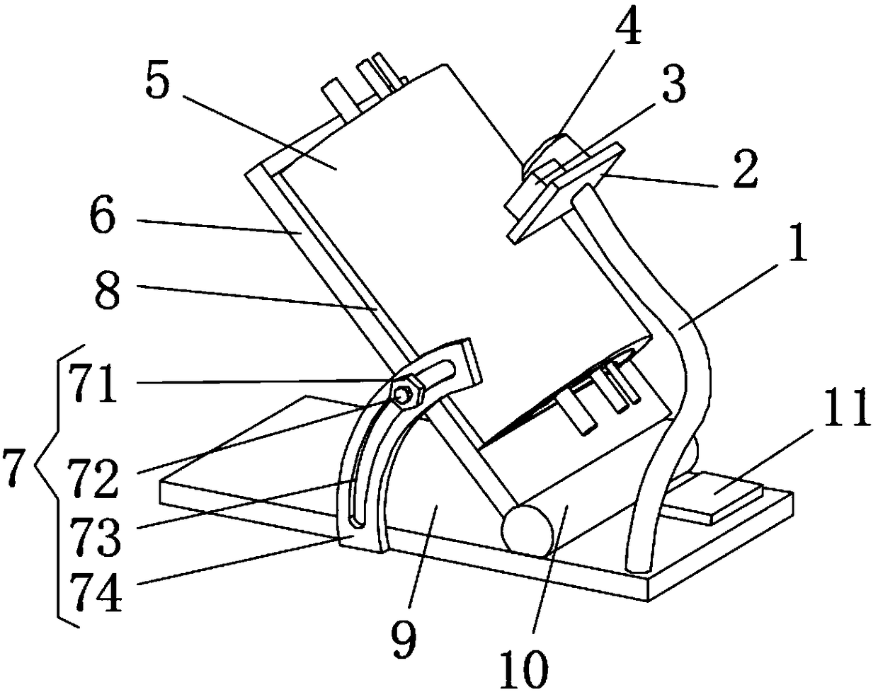 Preventive medical inoculation auxiliary teaching device