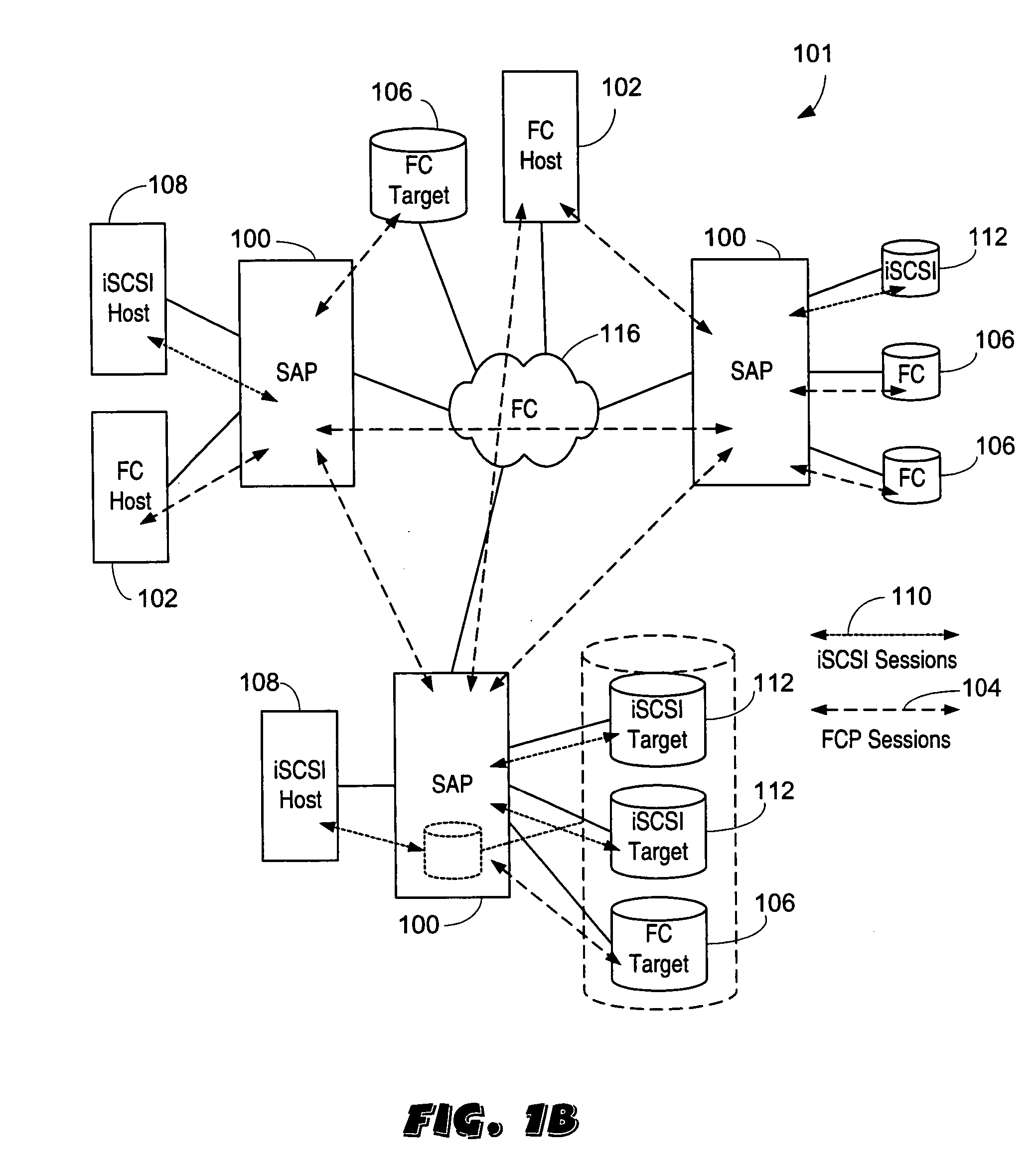 Apparatus and method for data migration in a storage processing device