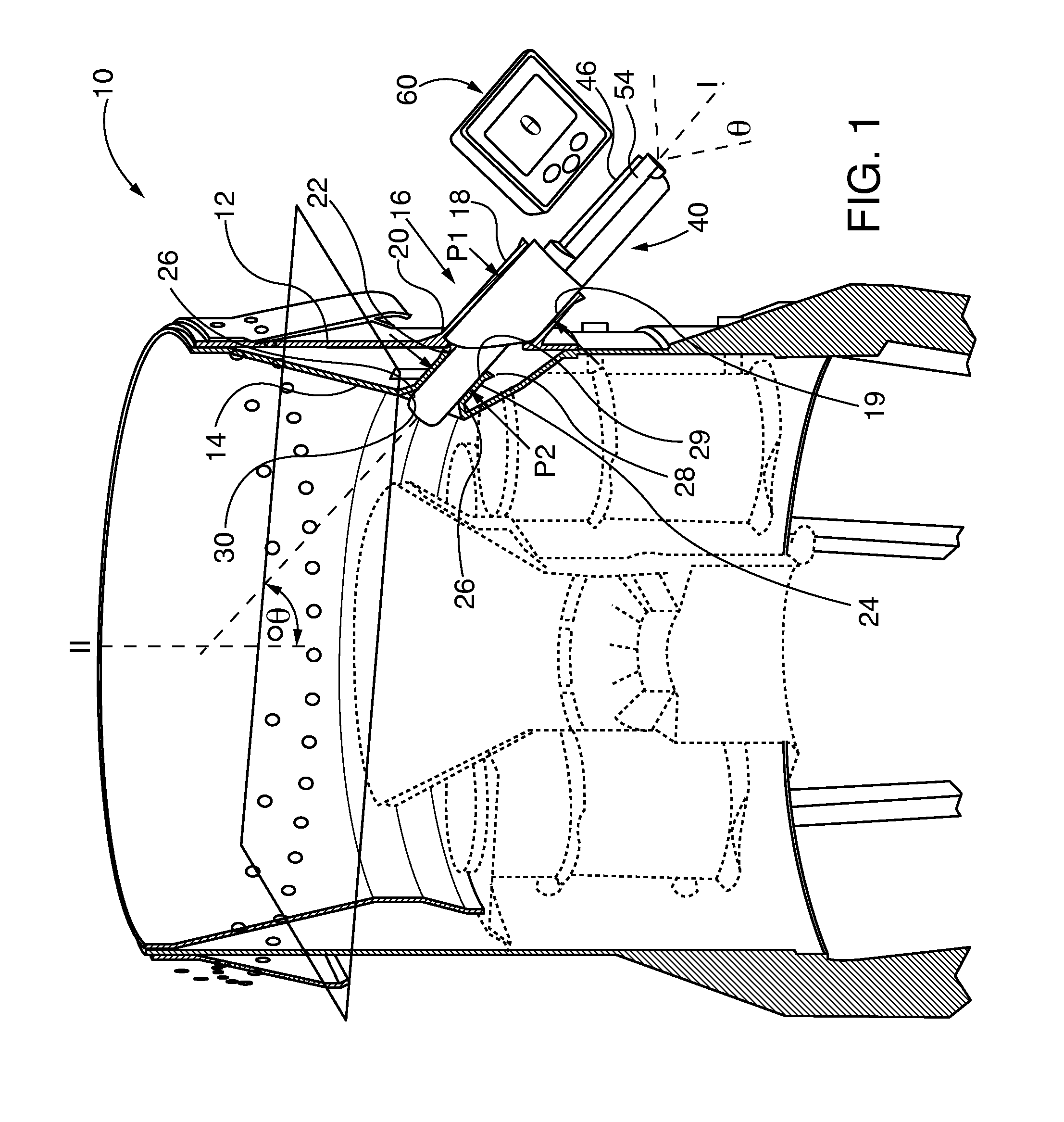 Combustion turbine engine combustor basket igniter port alignment verification tool and method for validating igniter alignment