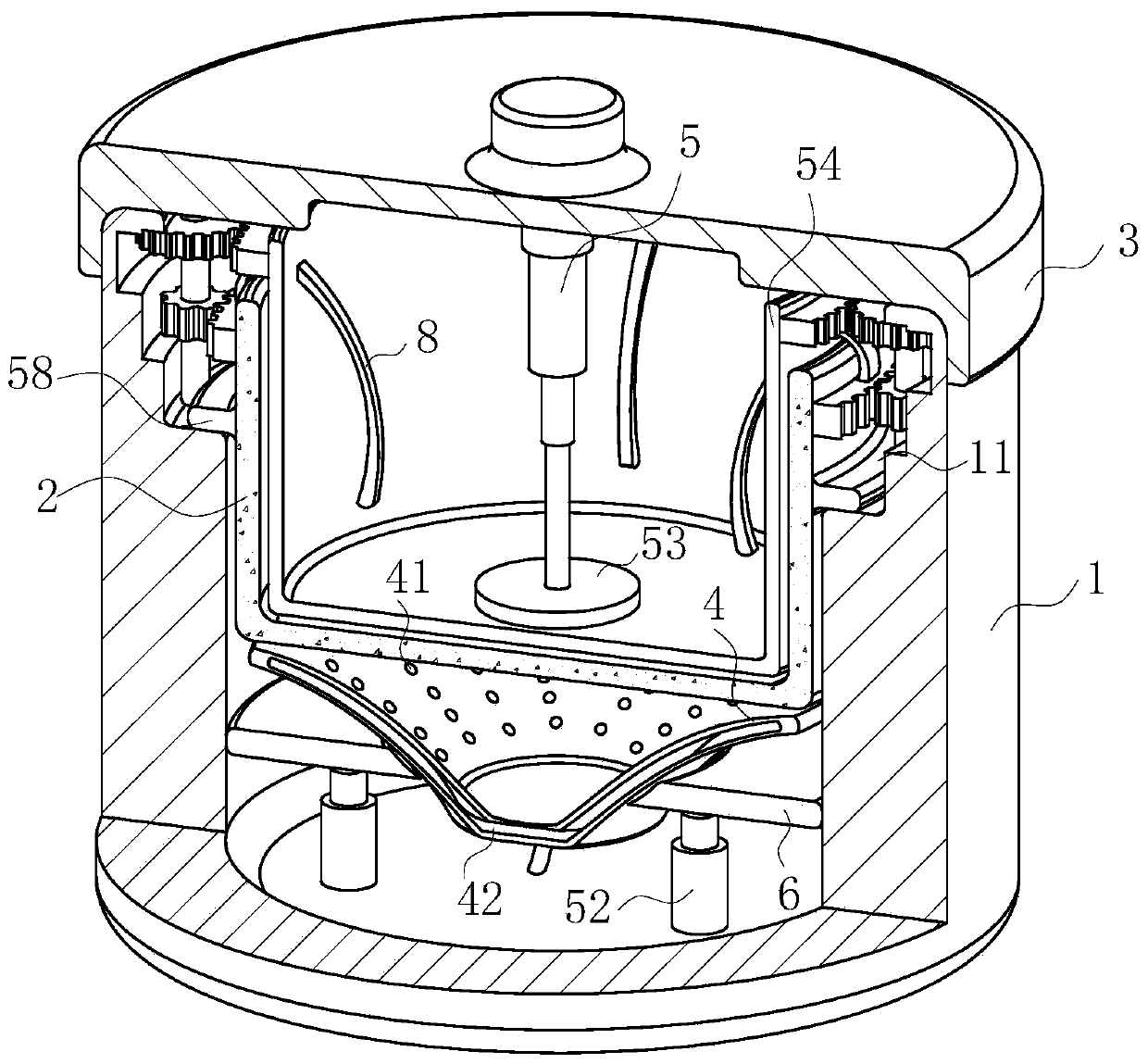 Traditional Chinese medicine decocting device with temperature control function