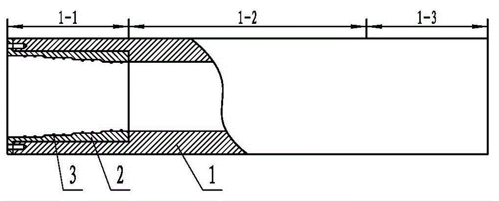 Plastic extruder barrel