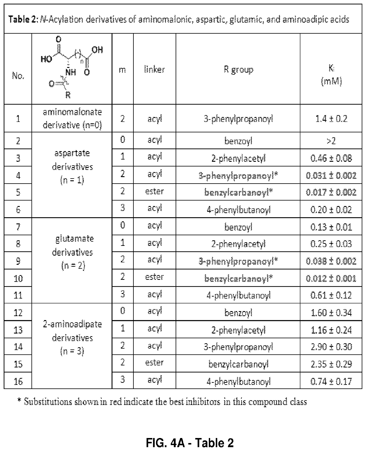 Potent inhibitors of aspartate N-acetyl-transferase for the treatment of Canavan disease