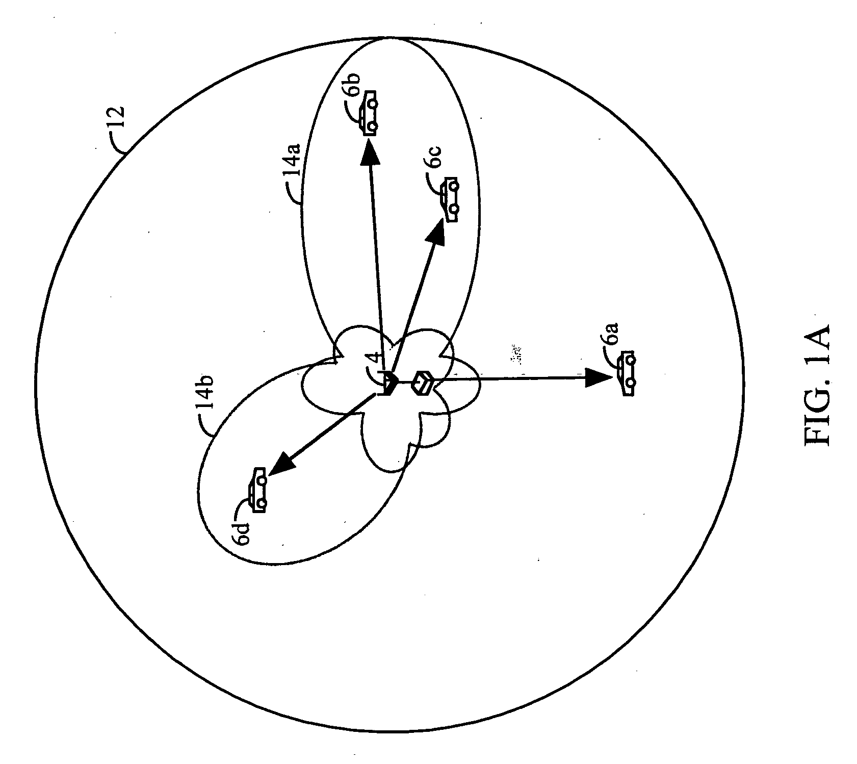 Method and apparatus for providing orthogonal spot beams, sectors, and picocells