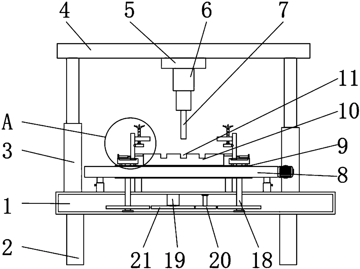 Plate shearing machine with trimming device