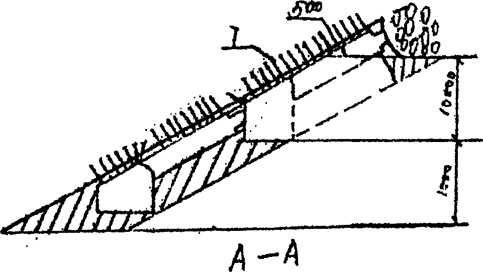 Roof bolt protection and sectioned empty field method for phosphorate rock mining