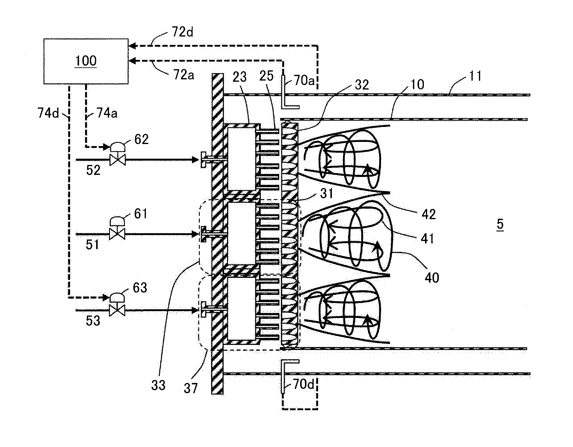 Gas Turbine Combustor and Gas Turbine Combustor Control Method