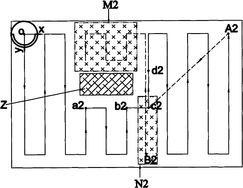 Obstacle processing method for robot