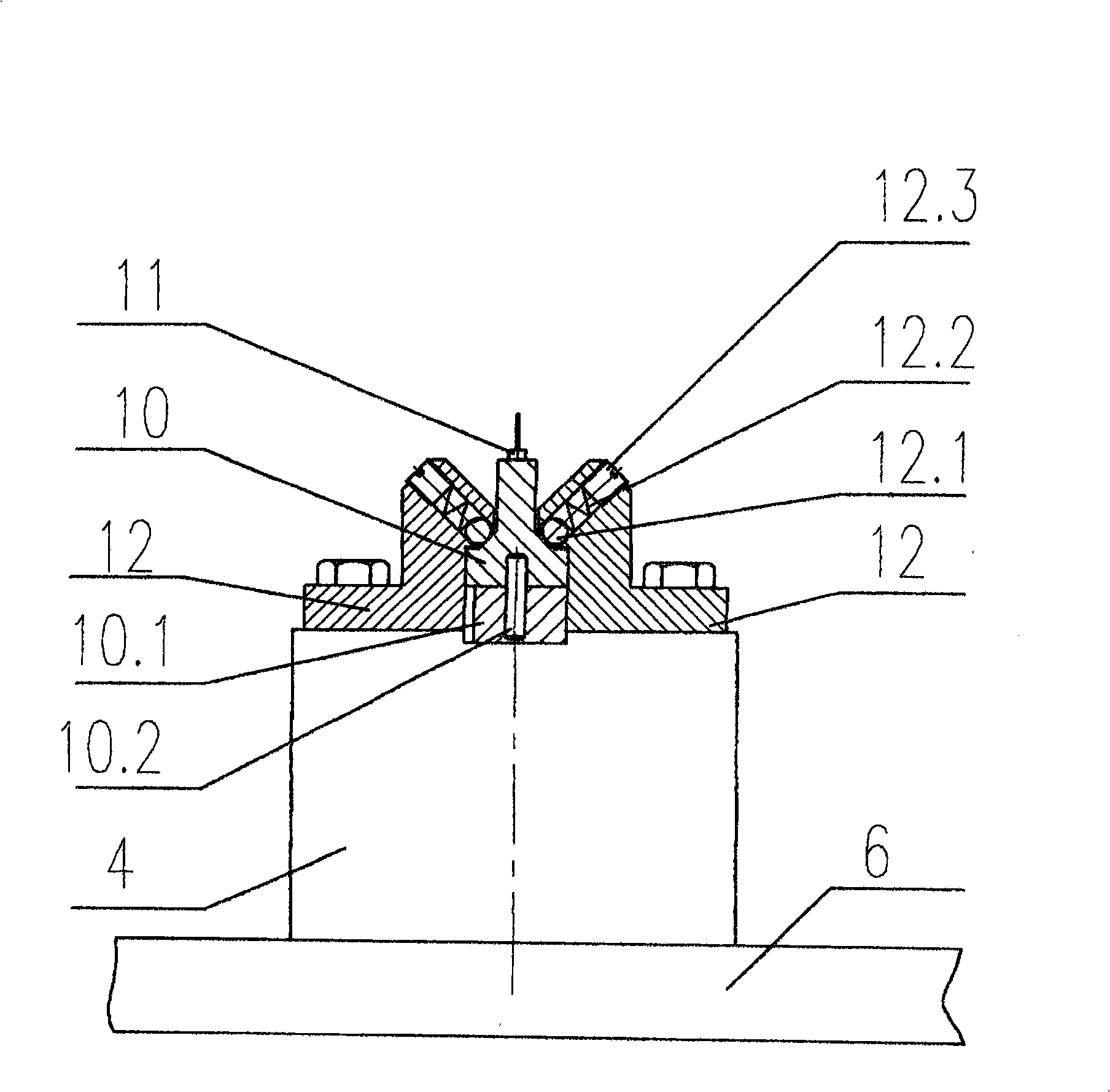 Full-automatic frequency modulation machine for columnar crystal