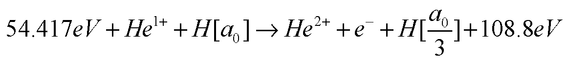 Coaxial hollow cathode discharge fraction hydrogen catalytic reaction generator