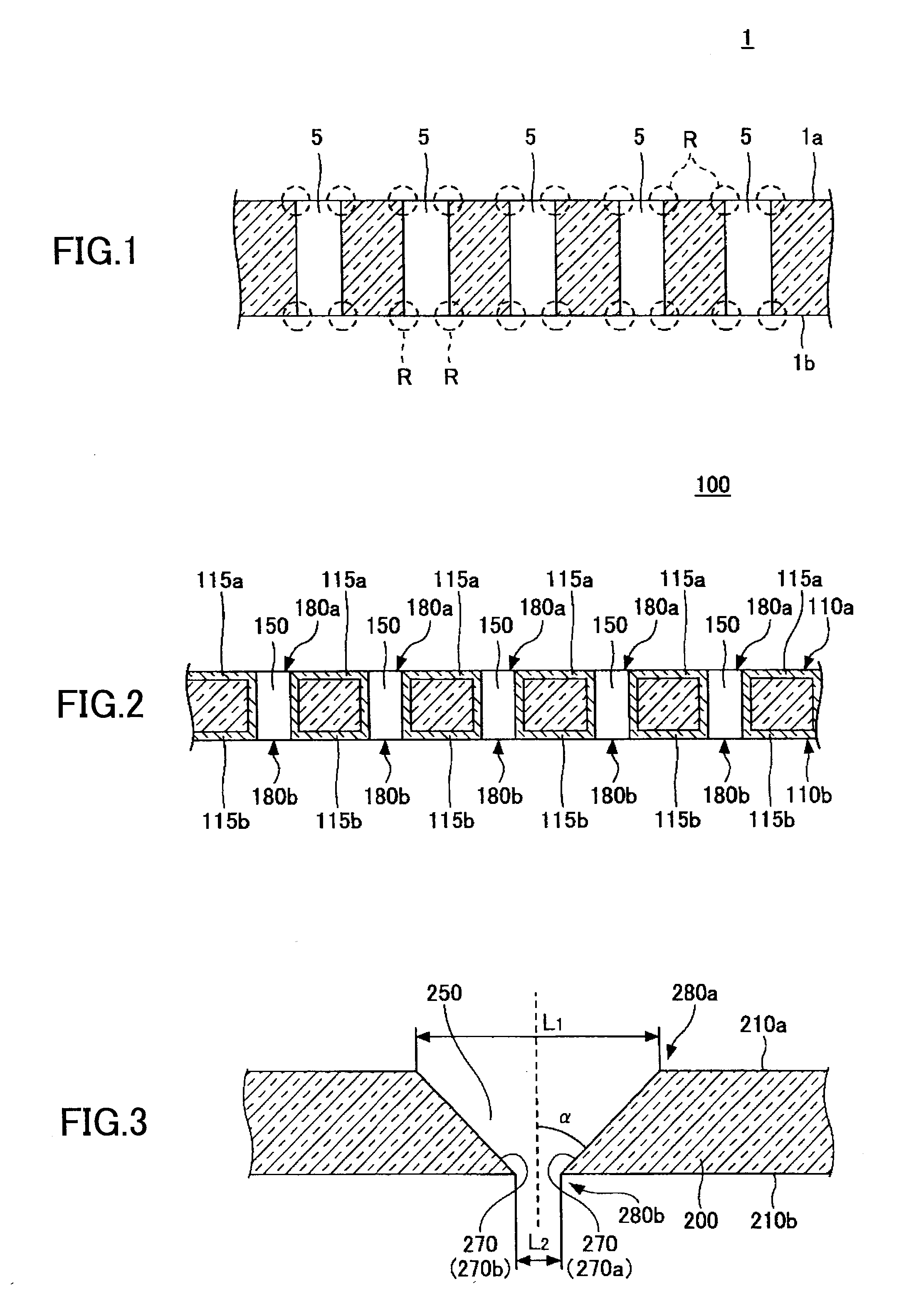 Glass substrate for forming through-substrate via of semiconductor device