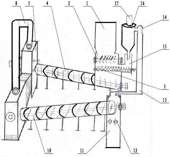 Garbage sorting dry cleaning machine for garbage resource utilization and garbage disposal method thereof