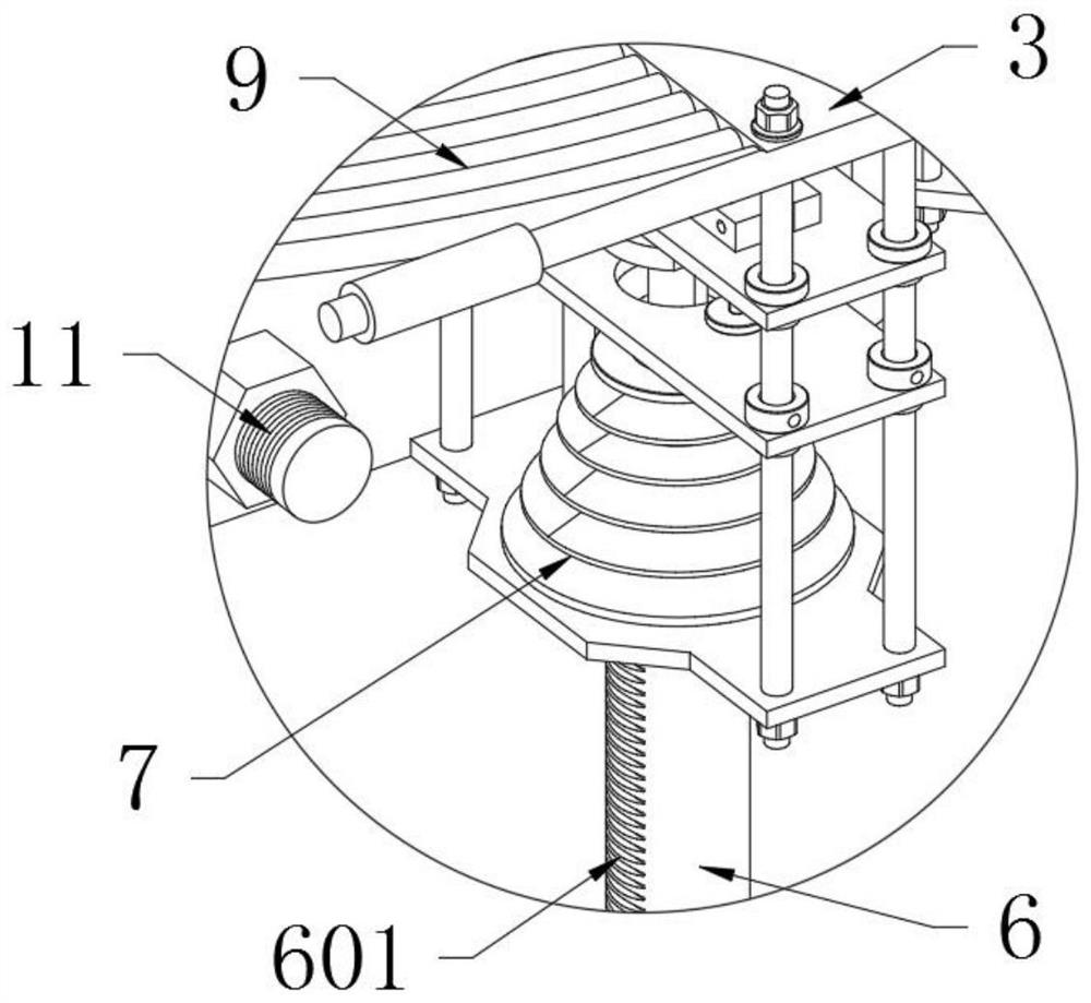 Anti-tilt device for underground coal mine drilling based on coal mine engineering