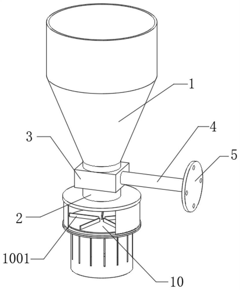 Seeding device with synchronous fertilization function