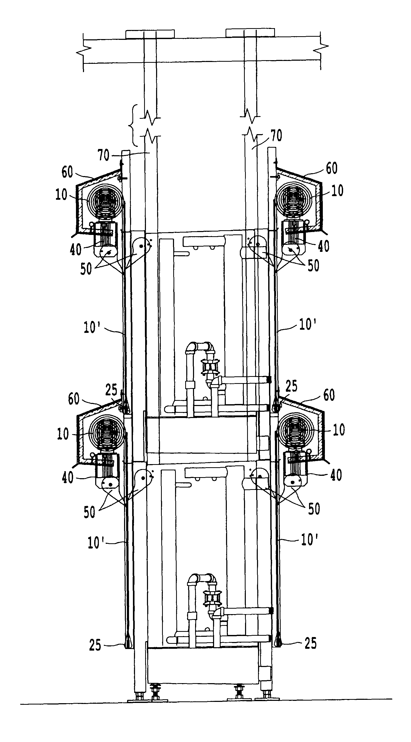 Evaporator door system with movable door