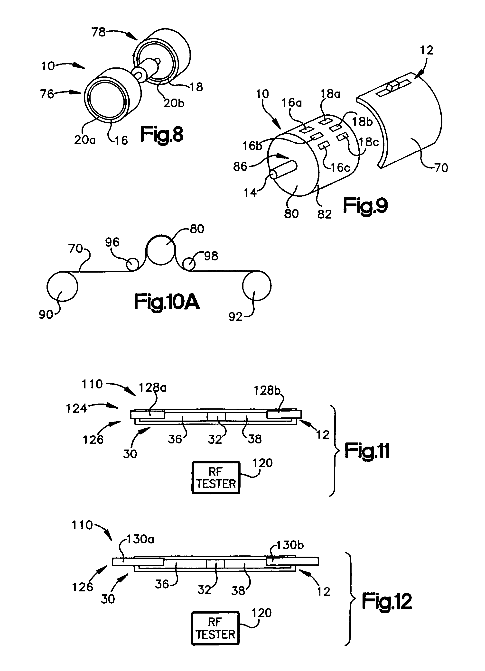 RFID device tester and method