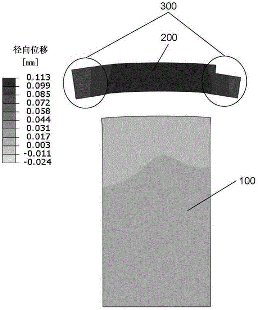 Interference fit structure and method