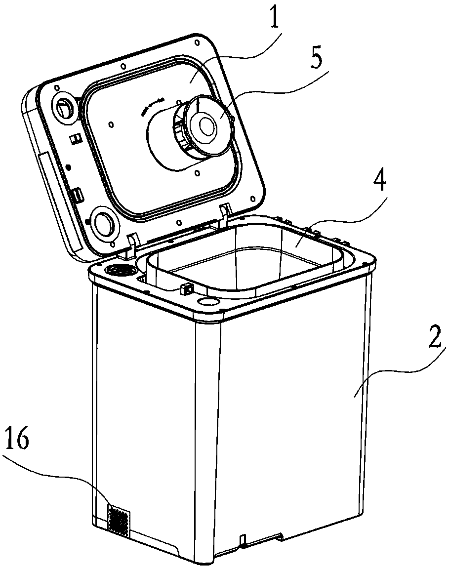 An active vacuum dustbin