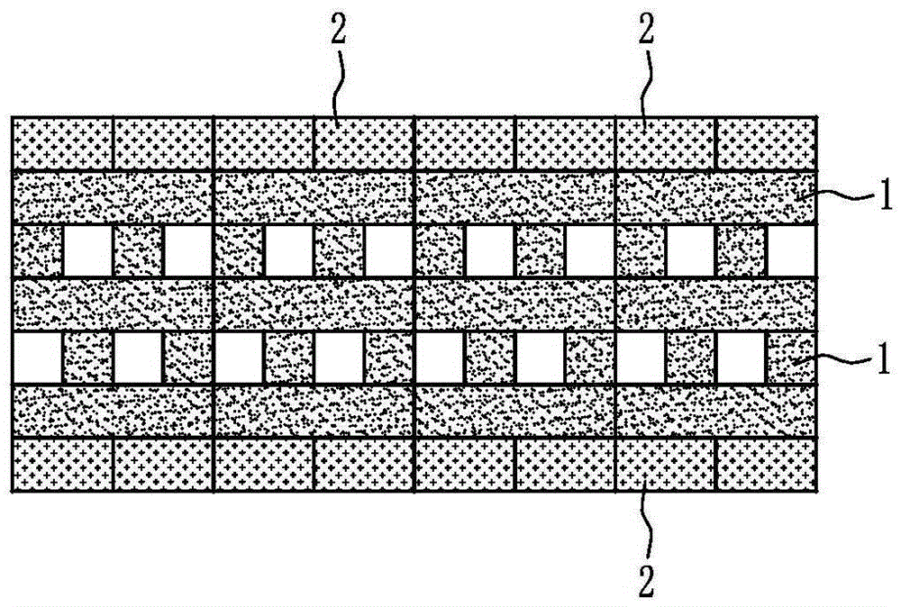 High-temperature-resistant honeycomb briquette