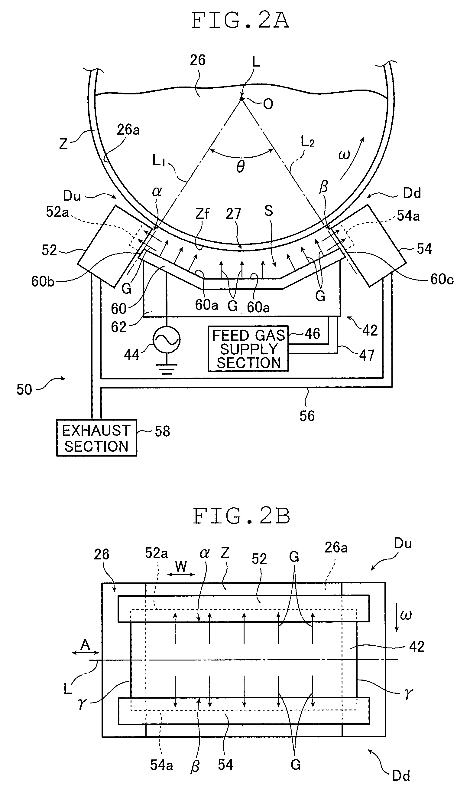 Film depositing apparatus