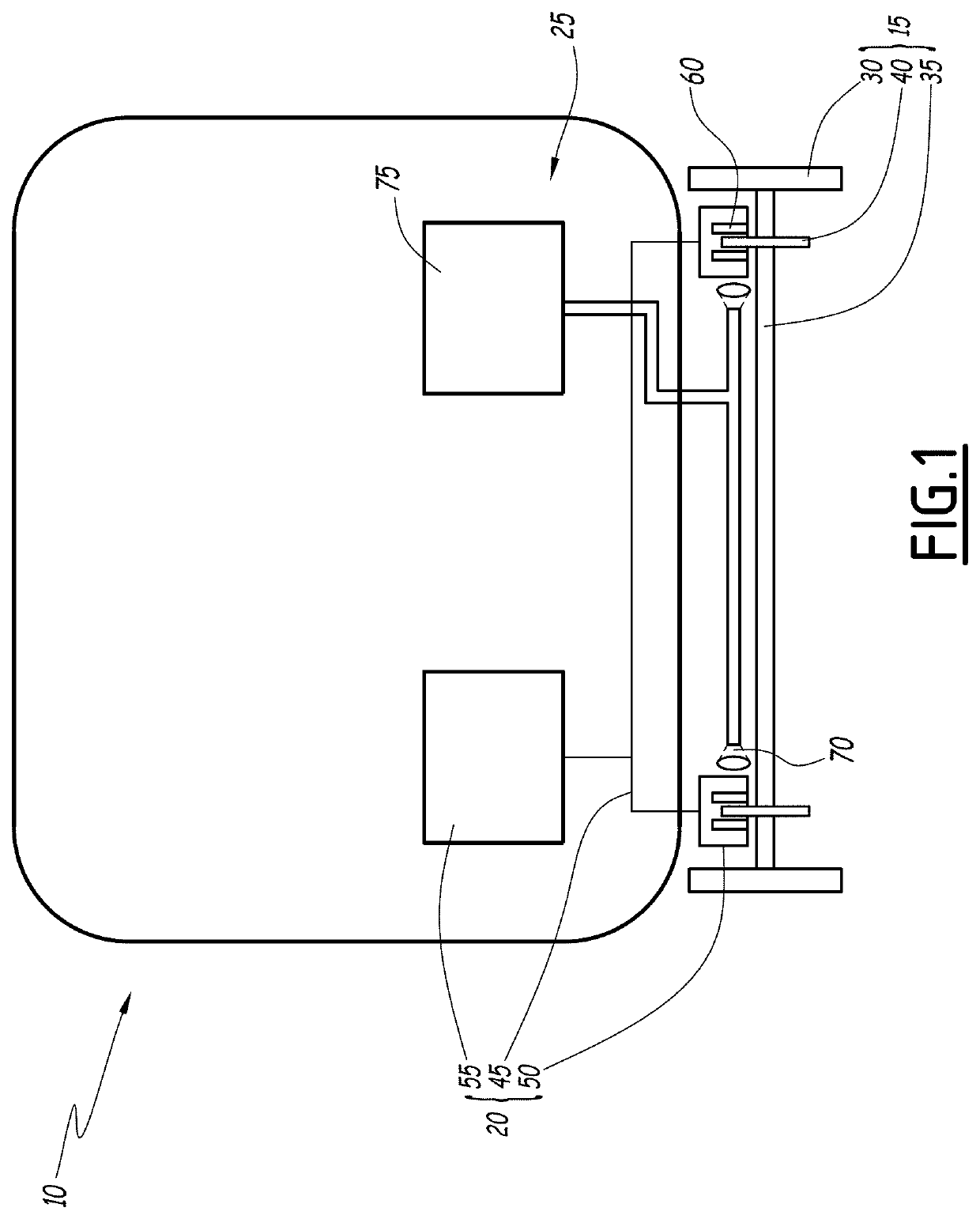 Particle-collecting device and vehicle equipped with such a device