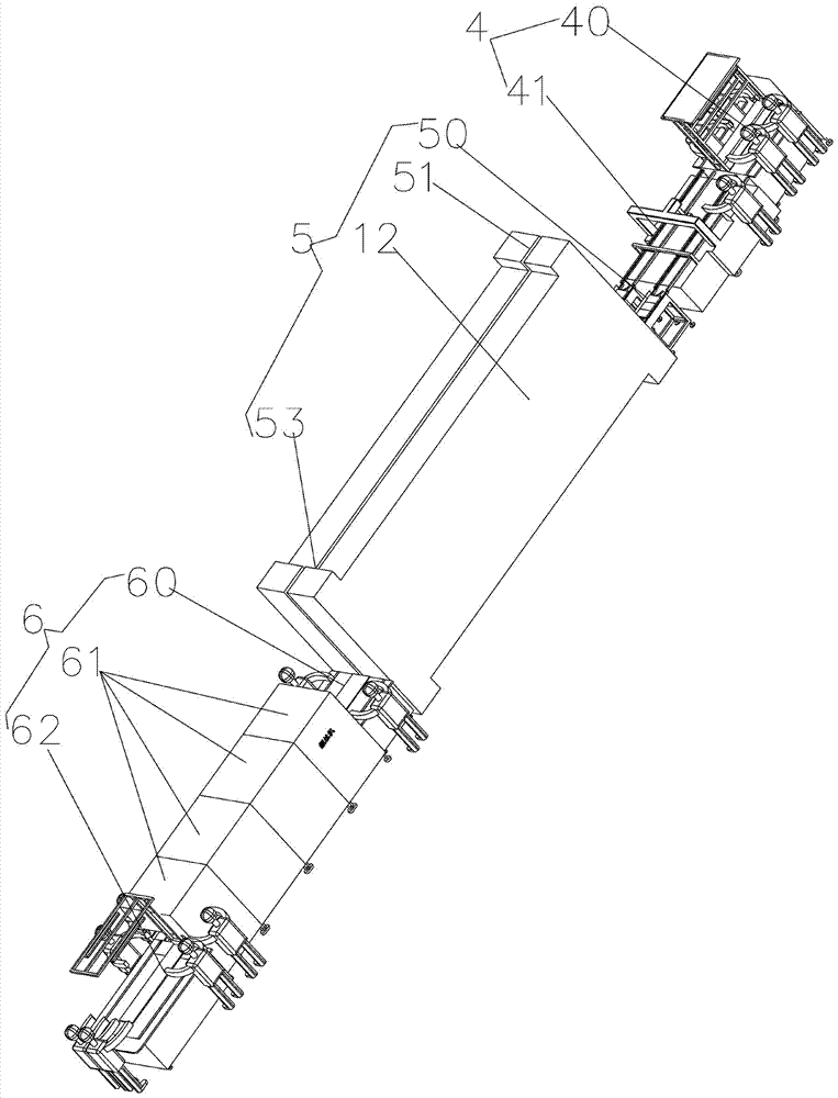 LED module glue filling device and technology